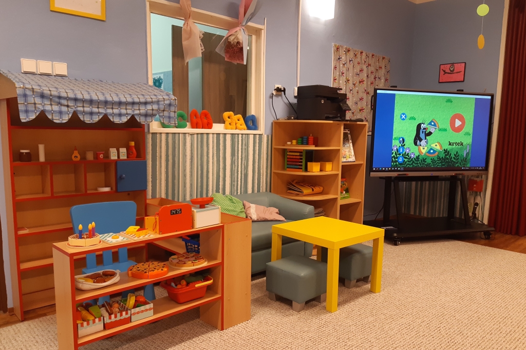 MŠ Čtyřlístek - Modrá třída Motýlci